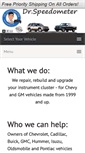 Mobile Screenshot of drspeedometer.com